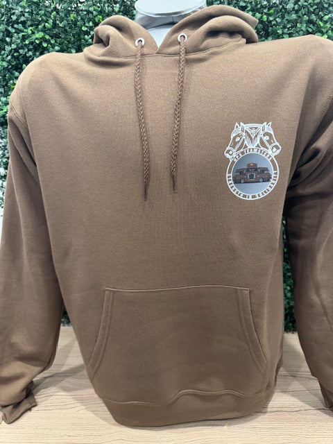 UPS Brown Teamster Truck Hoodie Hooded Sweatshirt