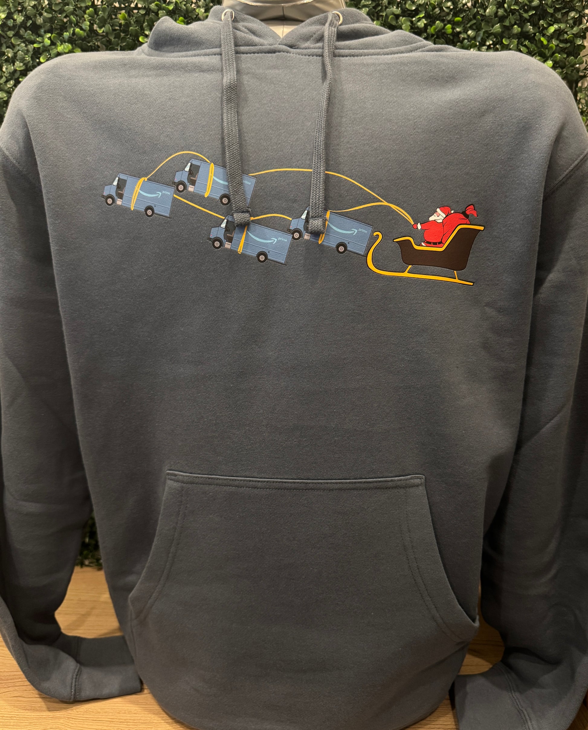 Amazon Driver Warehouse Flex Dsp Hoodie Hooded Sweatshirt Christmas Holiday