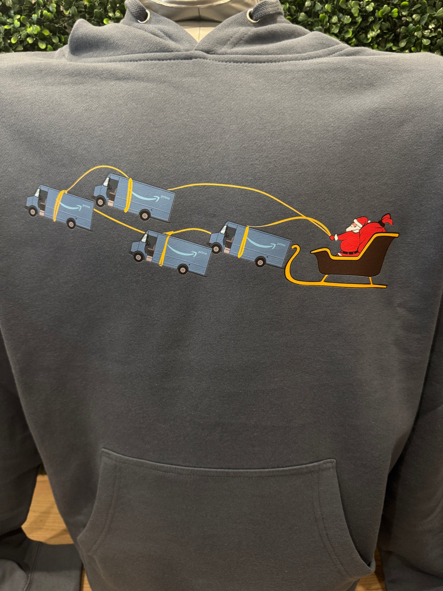 Amazon Driver Warehouse Flex Dsp Hoodie Hooded Sweatshirt Christmas Holiday